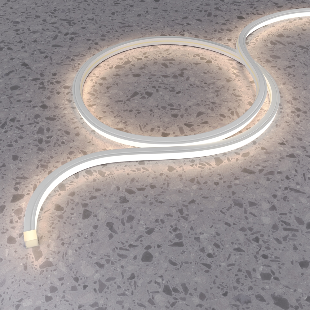 Maytoni Led Strip Гибкий неон 16x16 24В 10Вт/м 3000K IP67 10м (вертикальный изгиб) 432016 фото