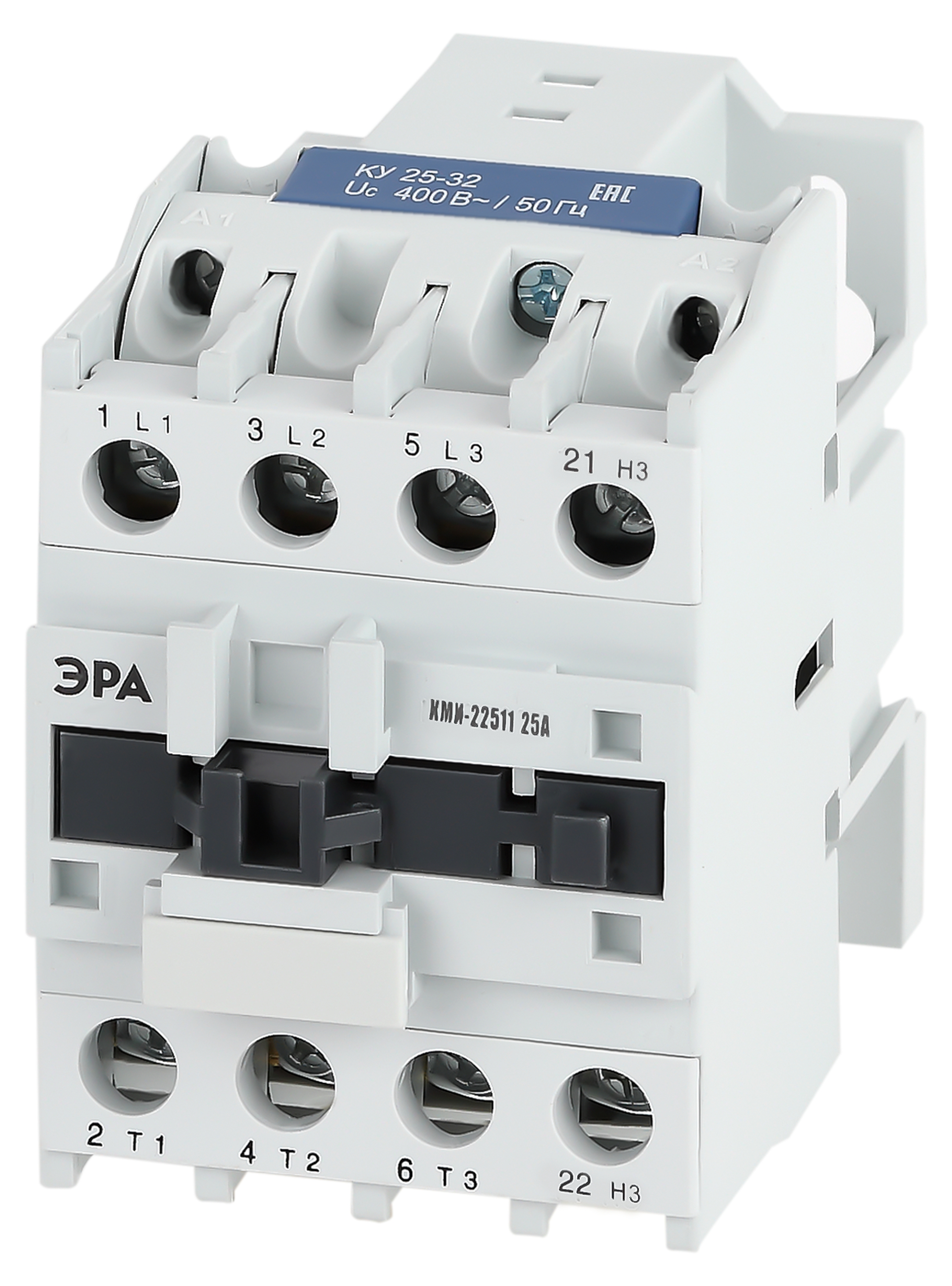 ЭРА Контактор PRO KKM21-025-400-01-E КМИ-22511 25А 400В/АС3 1НЗ фото