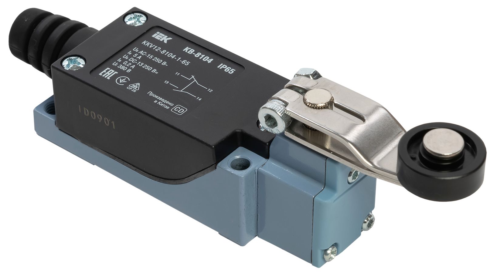 IEK Выкл. конц. КВ-8104 рычаг с роликом IP65 фото