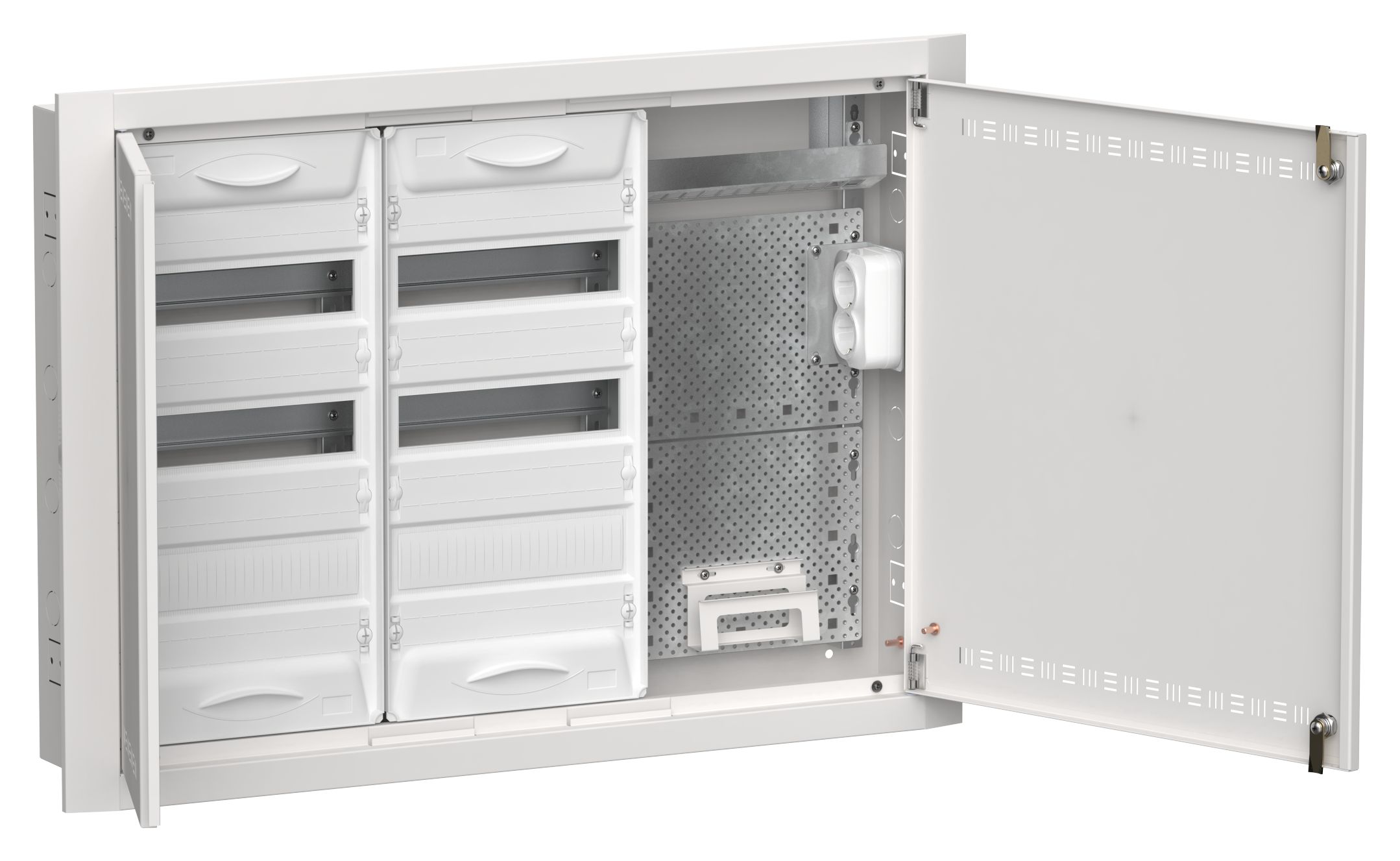 IEK TITAN 5 Корпус комбинированный ЩРв-72 (3х36) белый фото