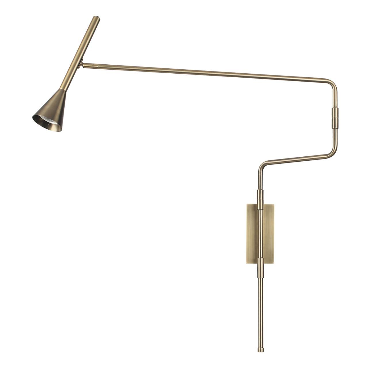 Odeon Light 7032/1W HIGHTECH ODL25 Настенный  светильник бронзов/металл/металл с выкл. IP20  GU10 LED 1*9W  220V IZZY фото
