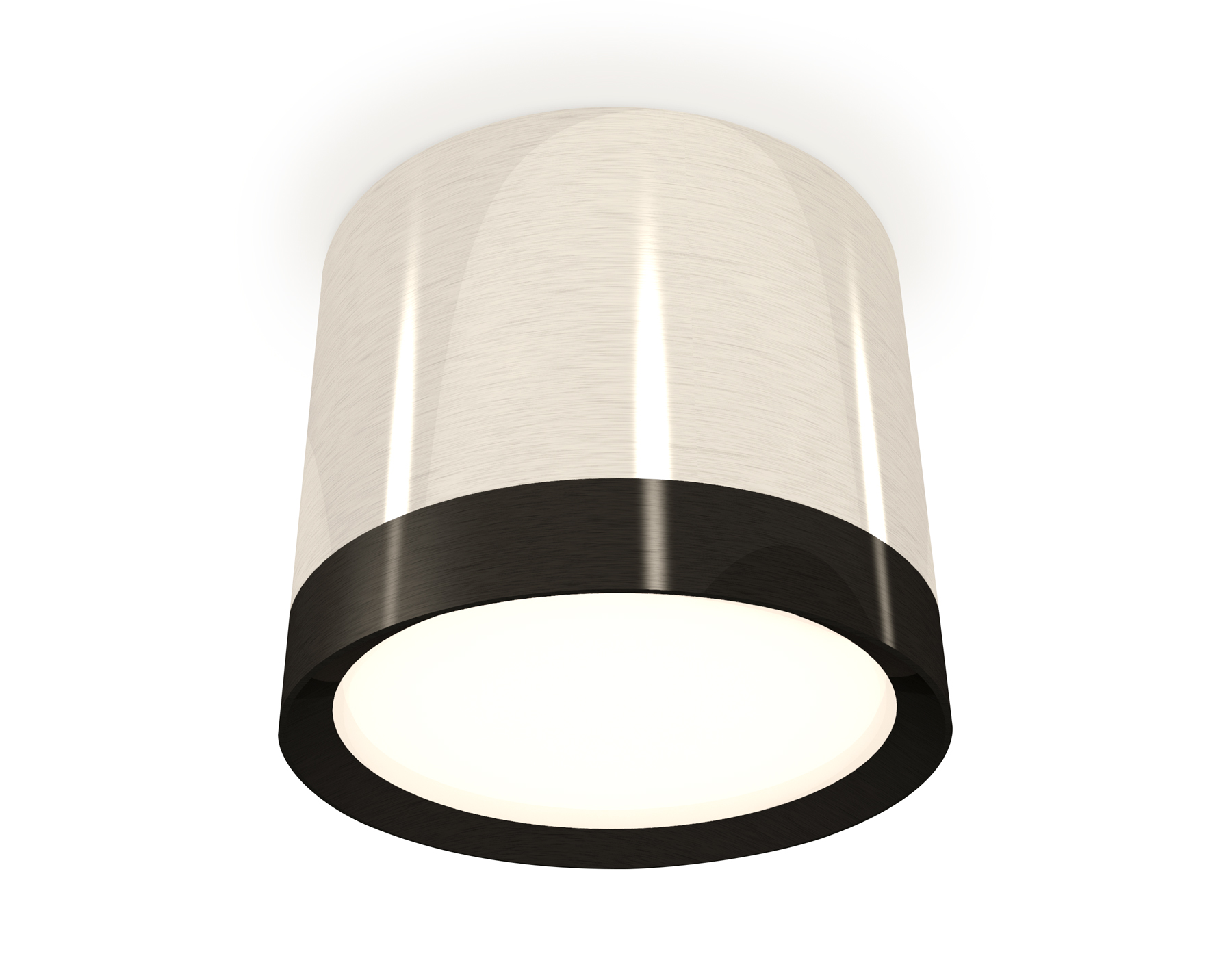 Ambrella Комплект накладного светильника XS8120001 PSL/PBK серебро полированное/черный полированный GX53 (C8120, N8113) фото