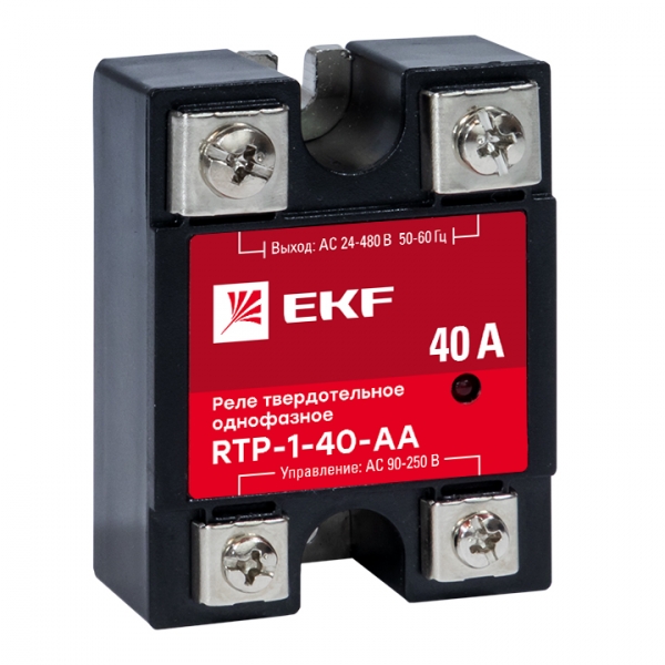EKF Реле твердотельное однофазное RTP-40-AA PROxima фото
