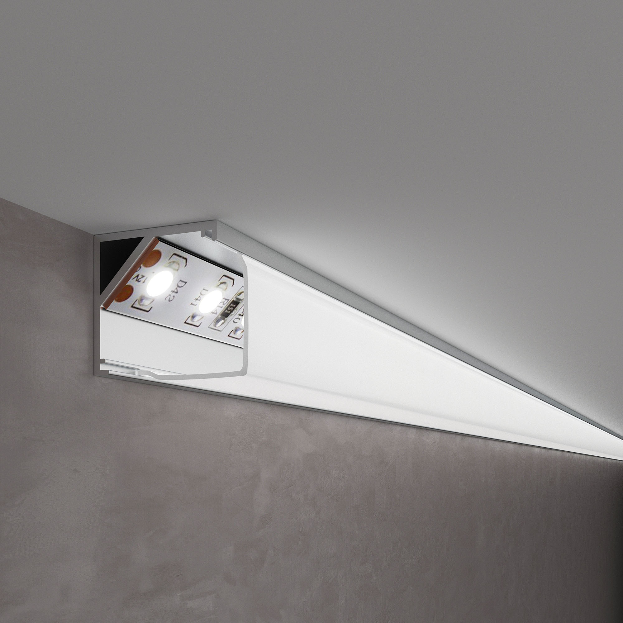 Elektrostandard LL-2-ALP009 / Квадратный угловой алюминиевый профиль для LED ленты (под ленту до 10mm) фото