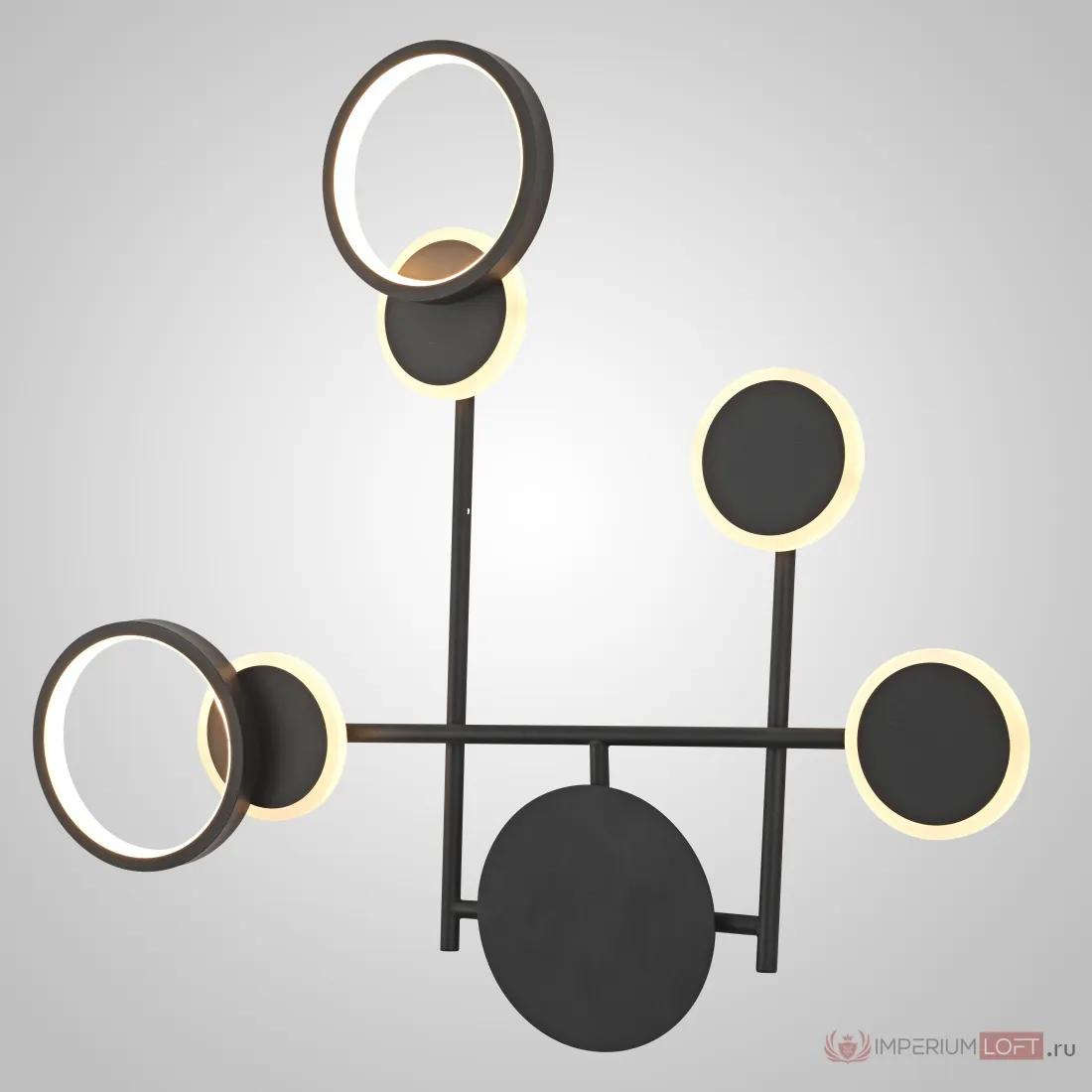ImperiumLoft Настенный светильник ZINGY E Black фото