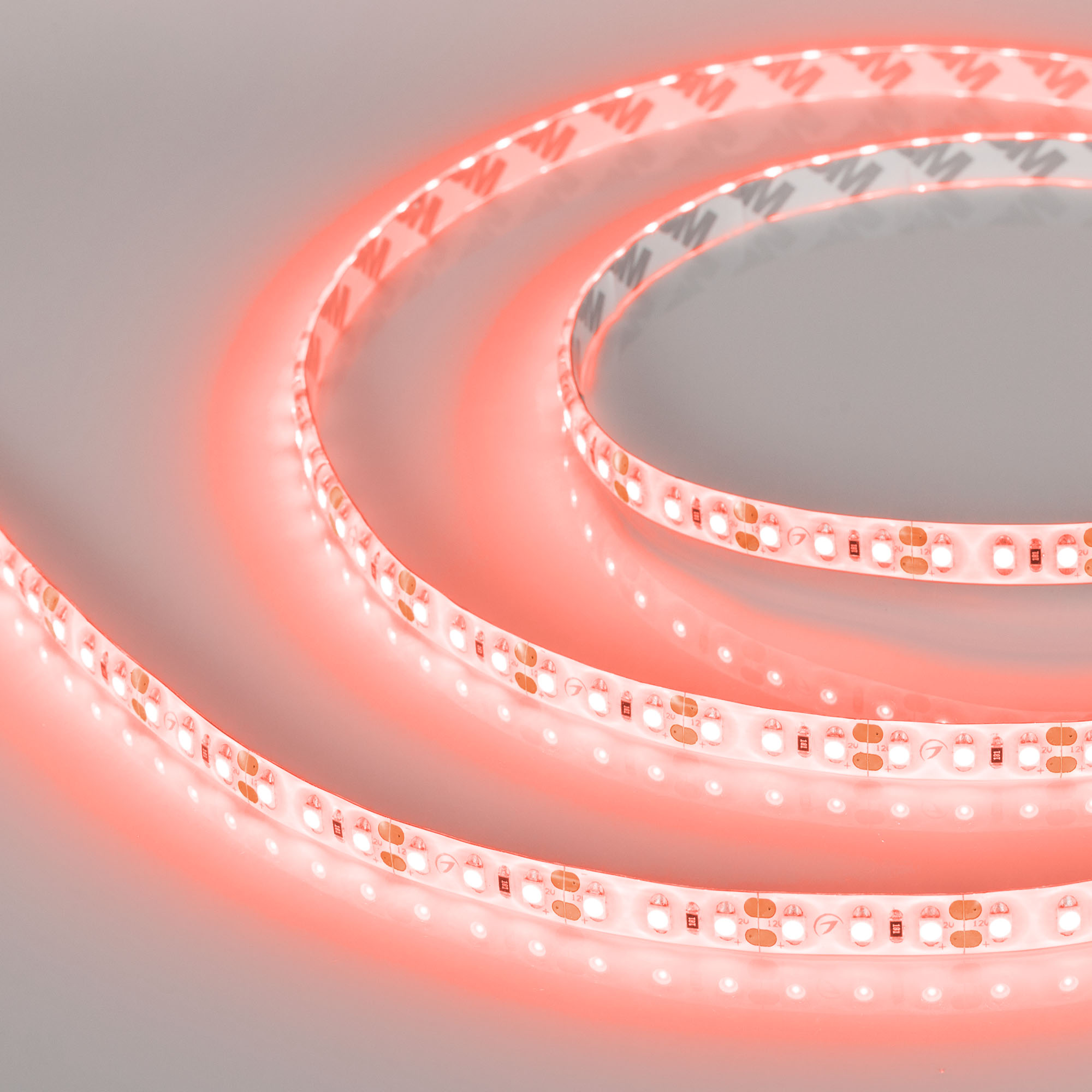 Arlight Лента герметичная RTW-SE-A120-8mm 12V Red (9.6 W/m, IP65, 2835, 5m) (-) фото