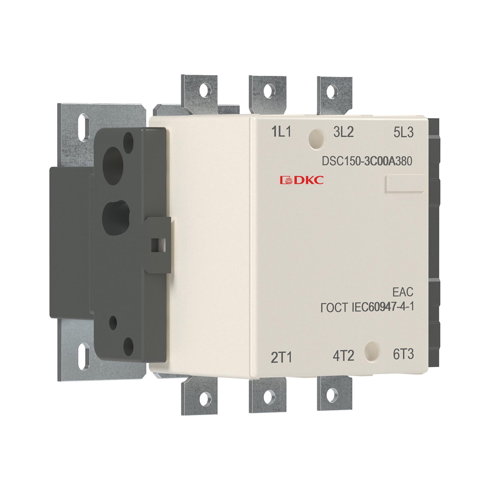 DKC Магнитный контактор DSC150-3C00A230 150А 75кВт (AC3)  кат 220В AC фото