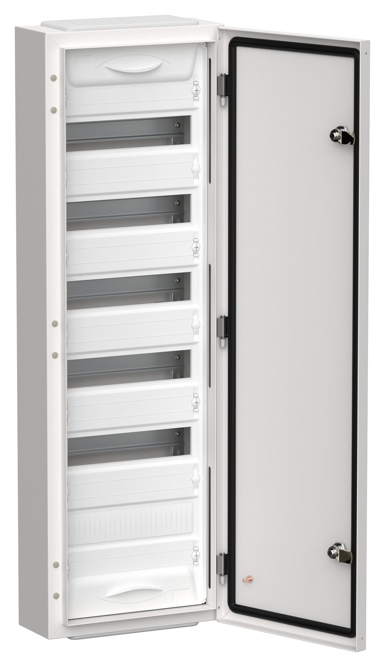 IEK TITAN 5 Корпус мет. ЩРн-72 (1х72) 960х310х140 IP54 бел фото
