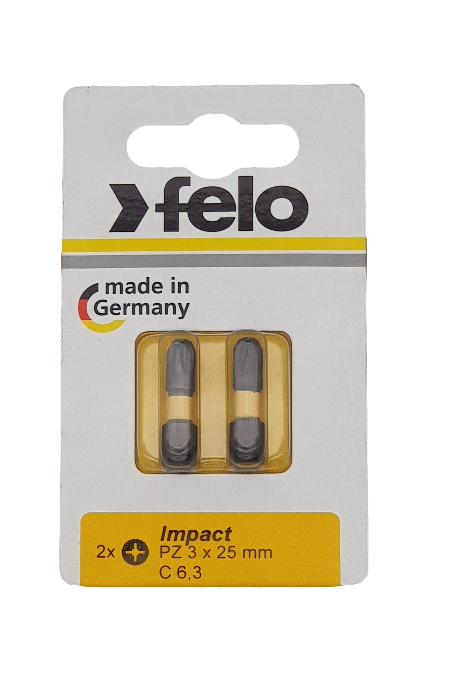 Felo Бита крестовая ударная серия Impact PZ 3X25,2 шт 02103241 фото
