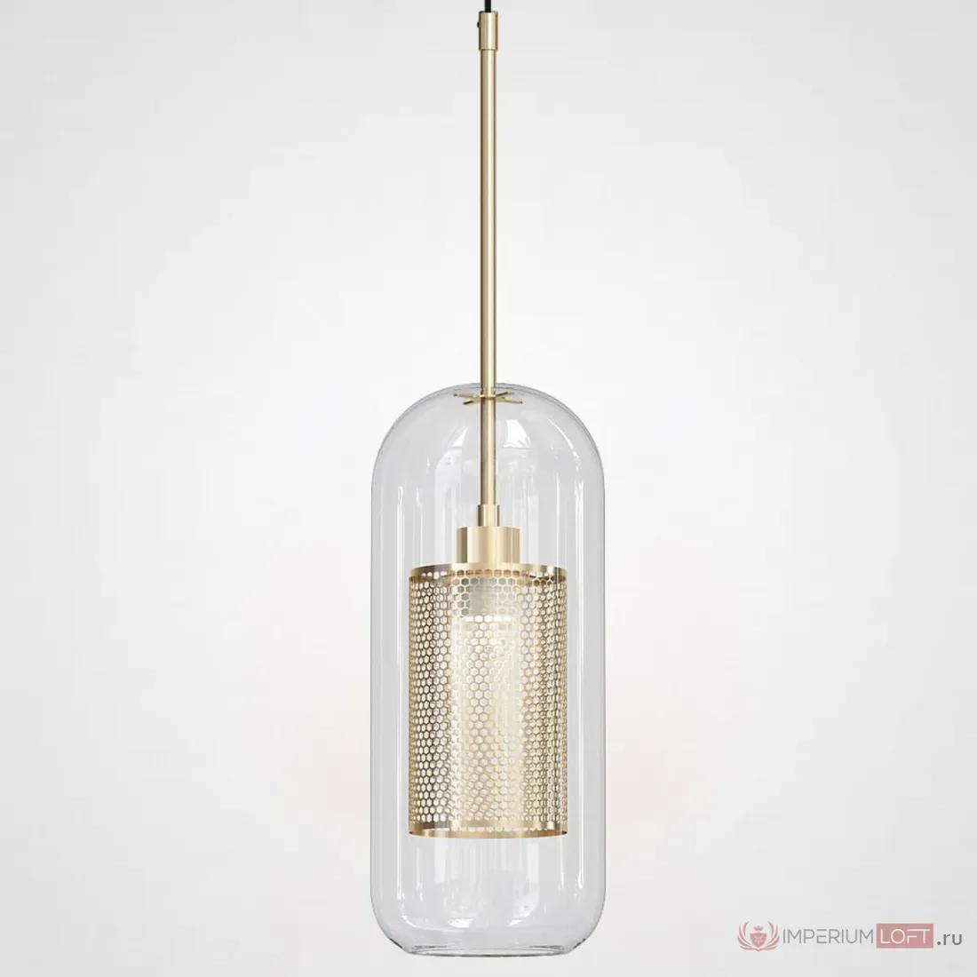 ImperiumLoft Подвесной светильник CATCH F cylinder brass D15 фото
