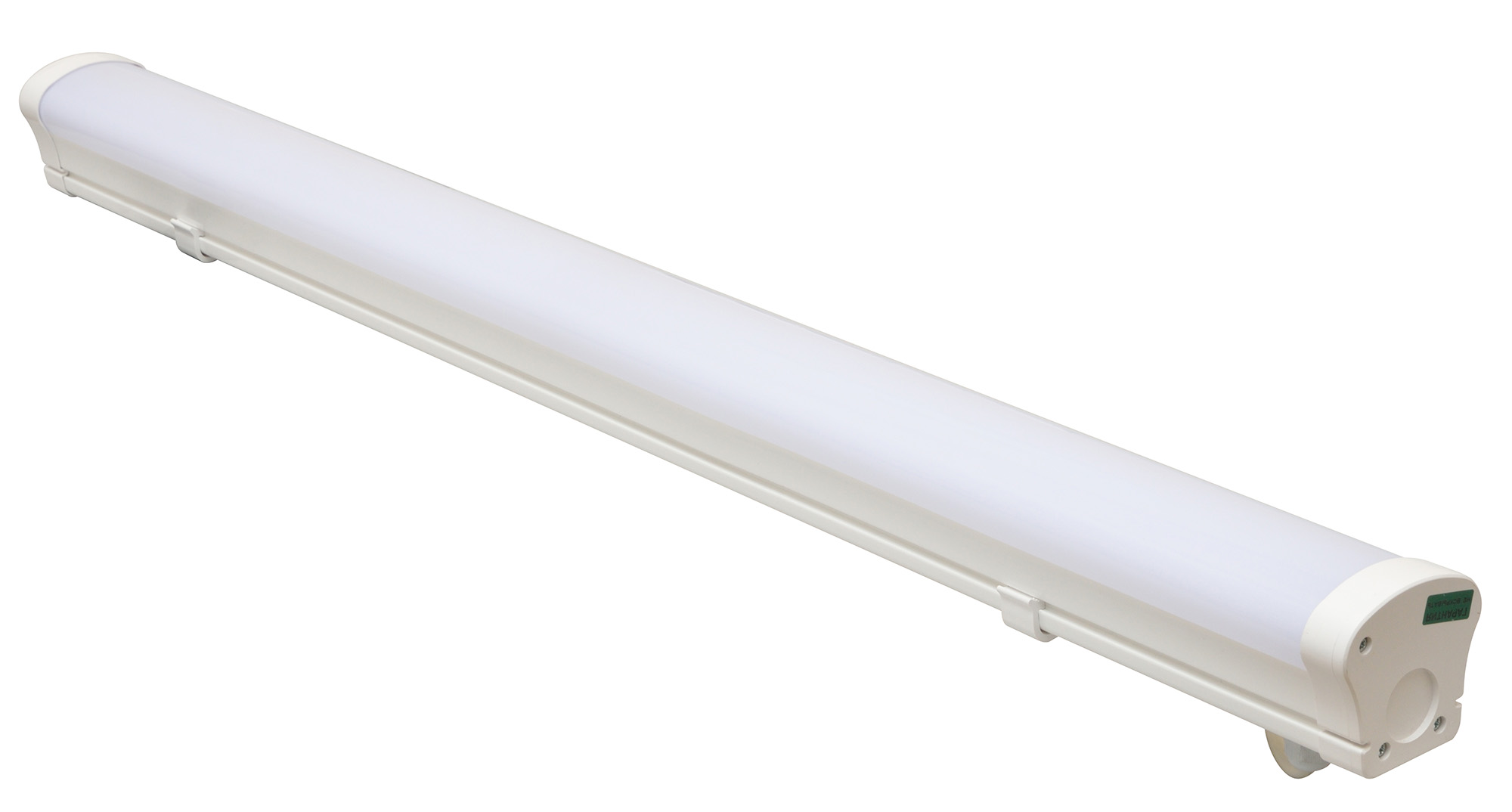 Uniel ULO-K20A 40W/4000K/L100 IP65 WHITE Светильник линейный светодиодный подвесной. Белый свет (4000К). 4360Лм. 1000Х76х76мм. Корпус белый. фото