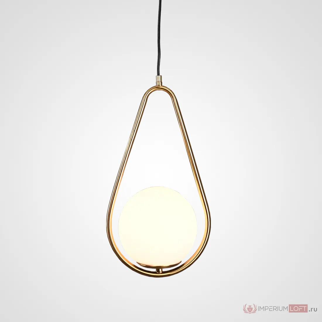 ImperiumLoft Подвесной светильник HOOP DROP Brass фото