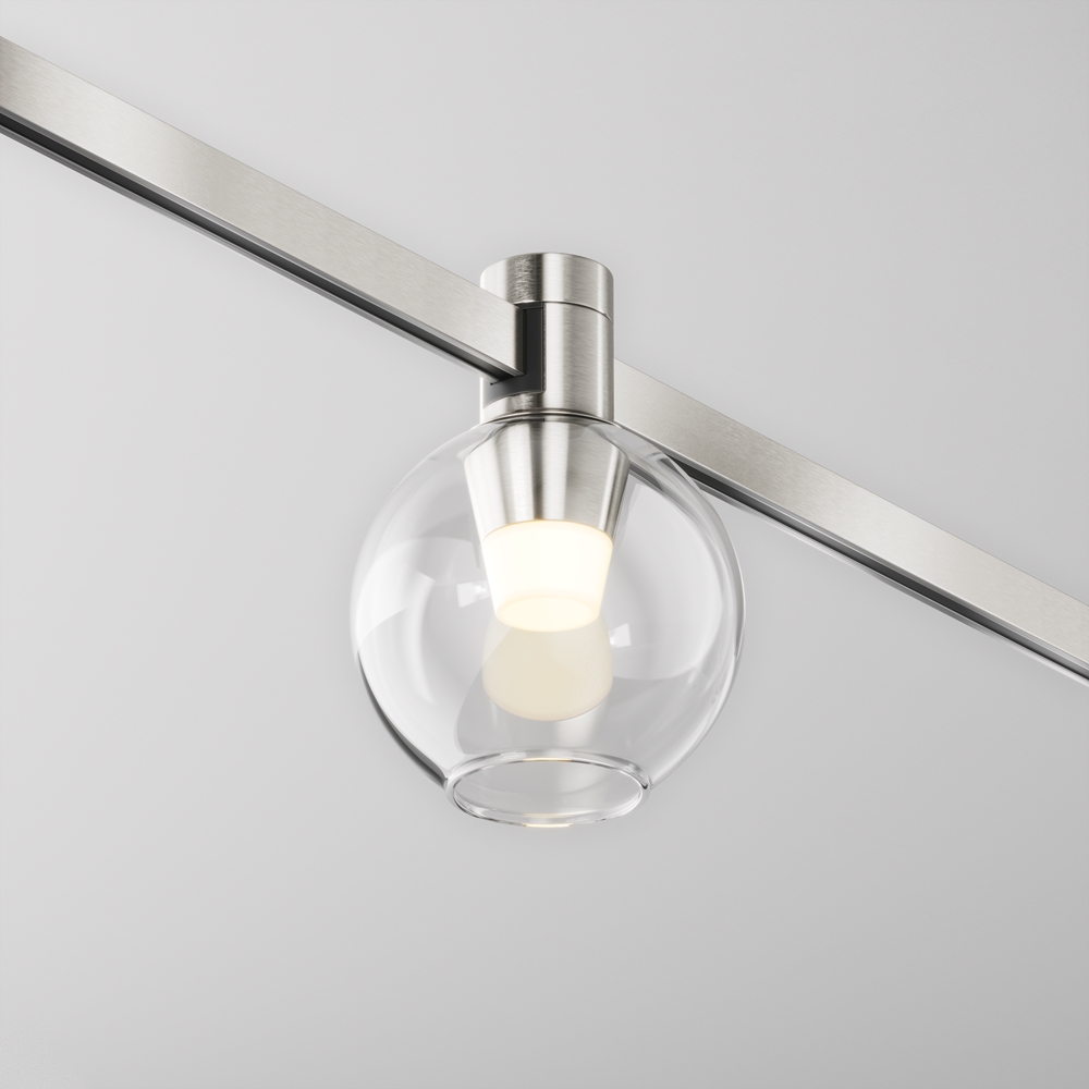 Maytoni Technical Трековый светильник Bubble Flarity 3000K 2Вт 120° фото