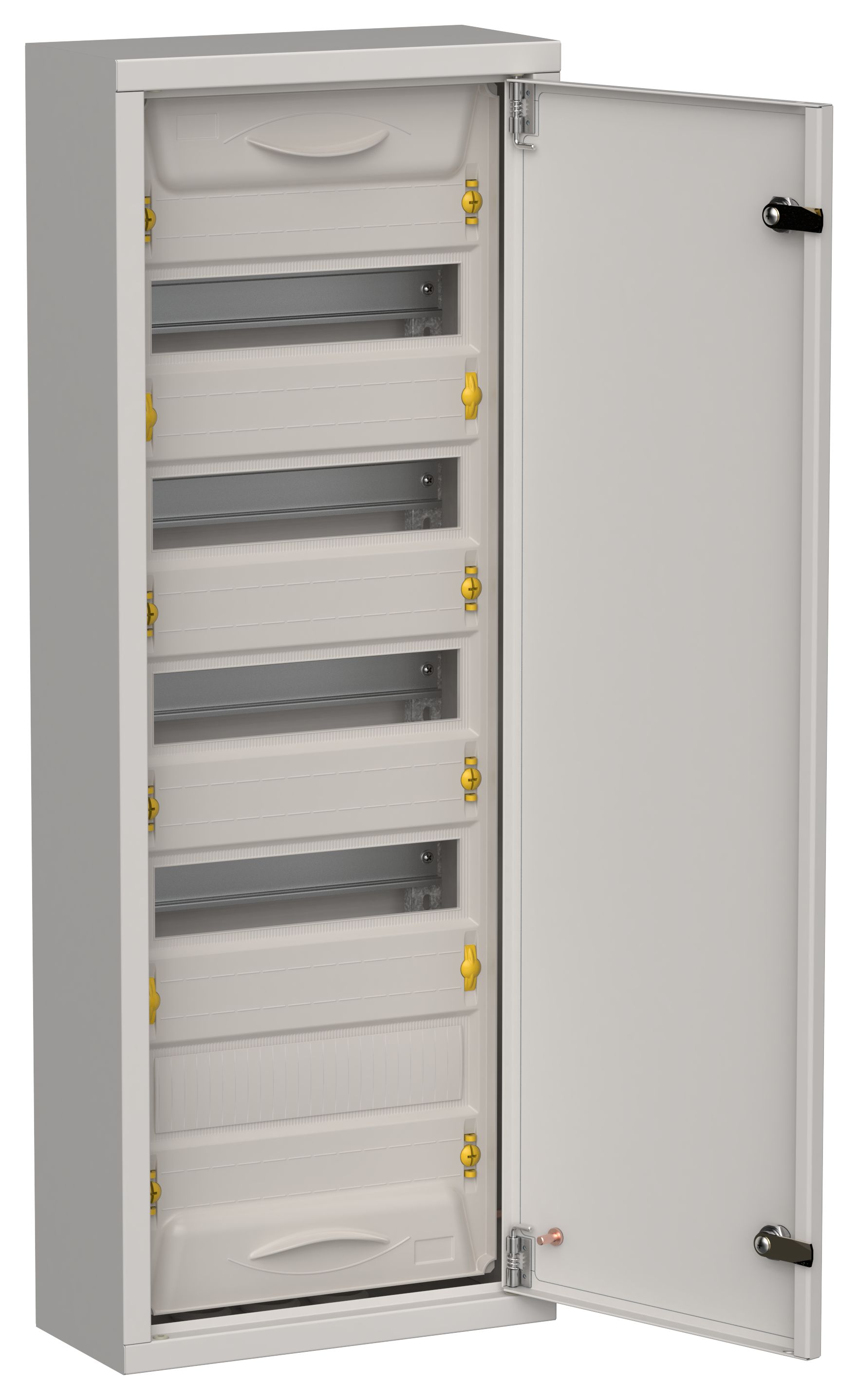 IEK TITAN 5 Корпус мет. ЩРн-60 (1х60) 835х310х140 IP31 сер фото