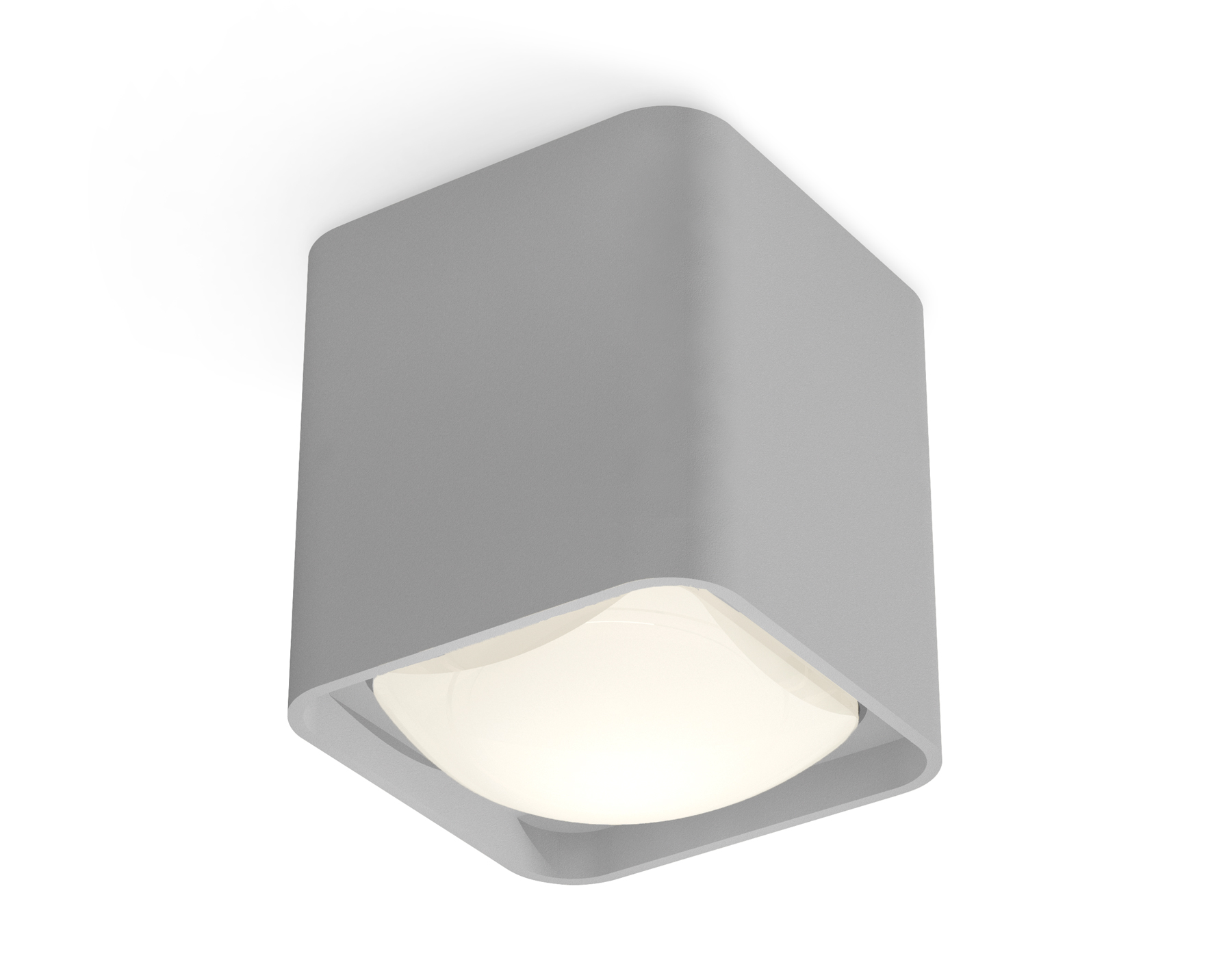 Ambrella Комплект накладного светильника с акрилом XS7842011 SGR/FR серый песок/белый матовый MR16 GU5.3 (C7842, N7756) фото