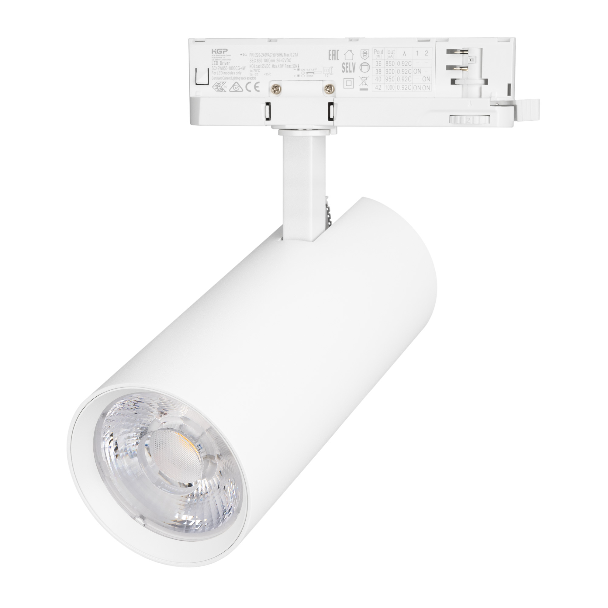 Arlight Светильник LGD-GERA-4TR-R90-40W Warm3000 (WH, 15 deg, 230V) (IP20 Металл, 5 лет) фото