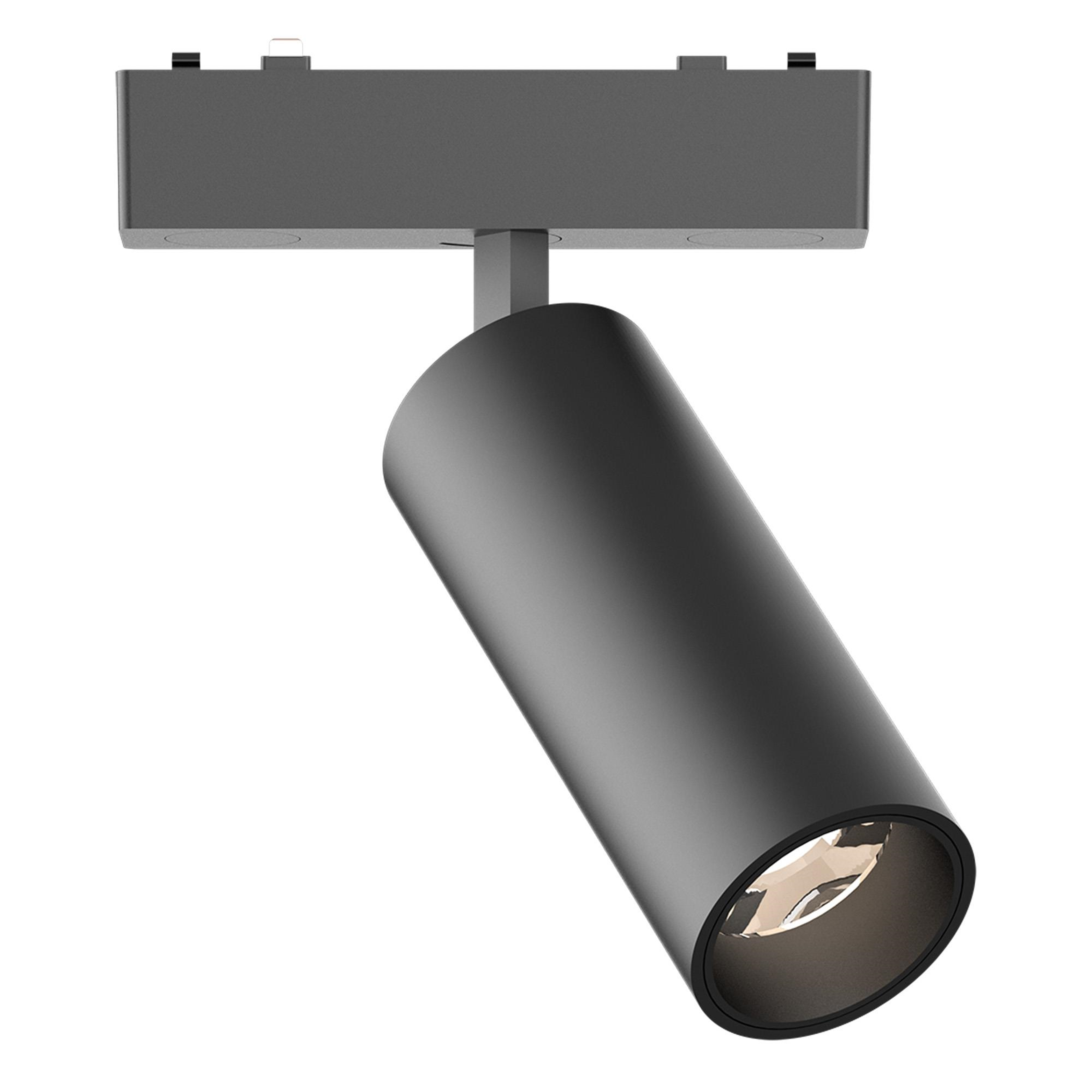 ST LUCE ST677.436.09 Магнитный трековый светильник Черный LED 1*9W 3000K 540Lm Ra>90 >90 IP20 D44xH110 48V фото