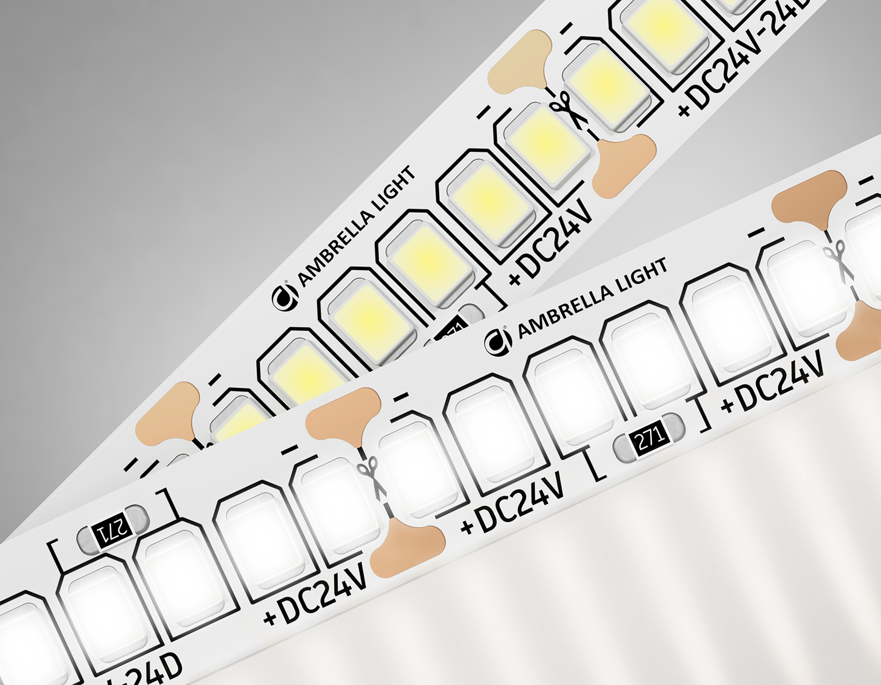 Ambrella Светодиодная лента Light GS3502 2835 240Led /22W m/ 24V IP20 4500K 5m фото