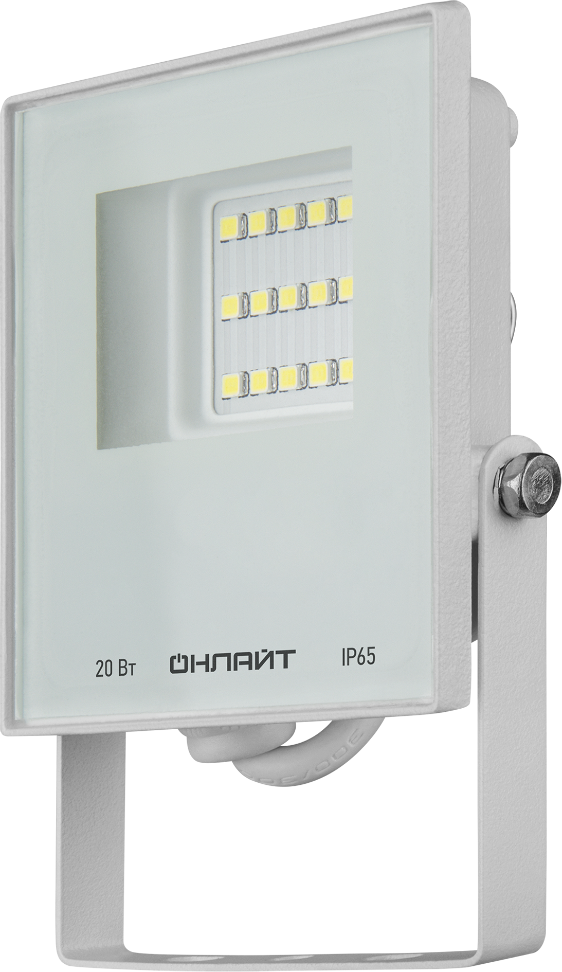 Светильник ОНЛАЙТ OFL-20-6K-WH-IP65-LED (50/1/1)