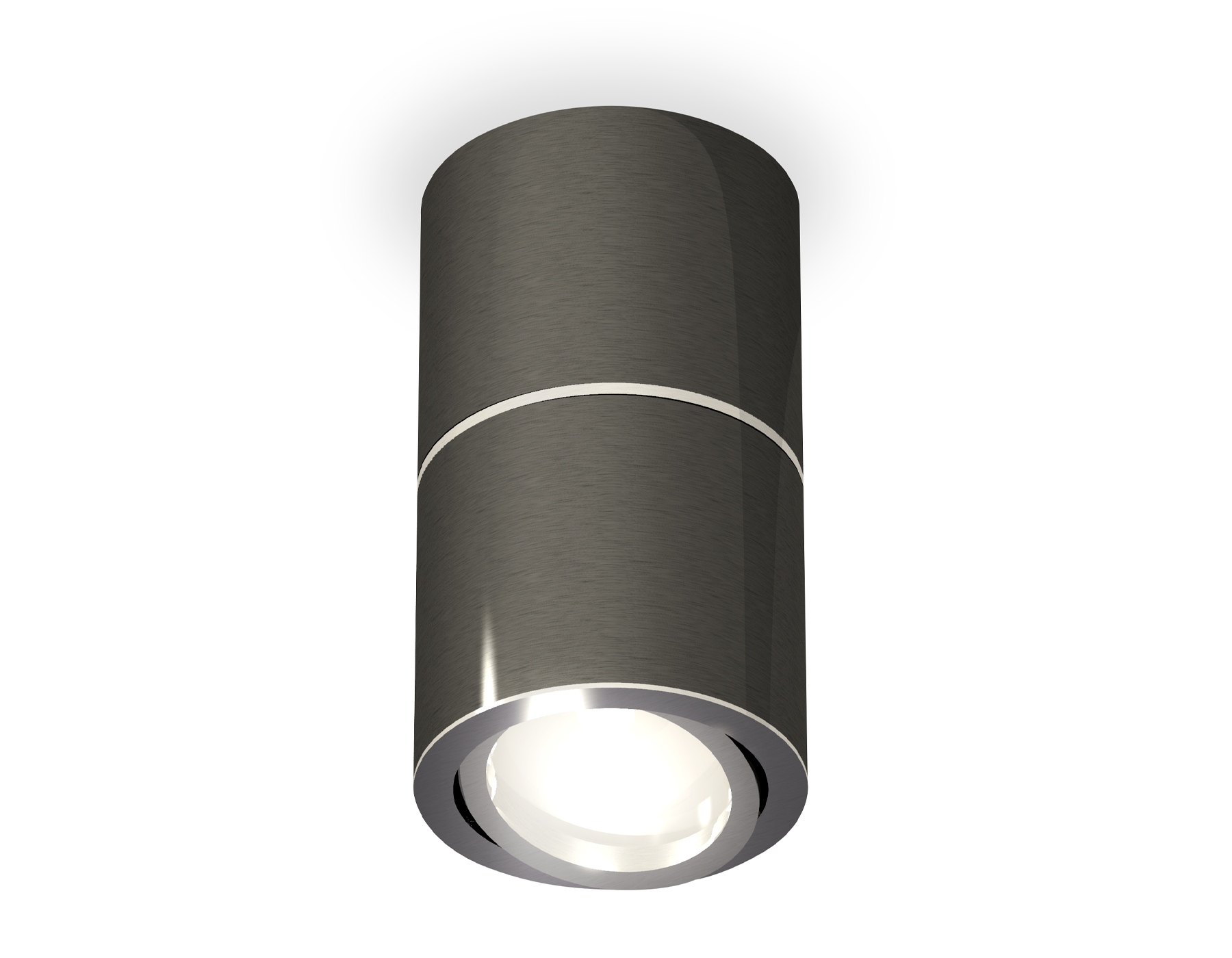 Ambrella Комплект накладного светильника XS7403040 DCH/PSL черный хром/серебро полированное MR16 GU5.3 (C7403, A2070, C7403, N7003) фото
