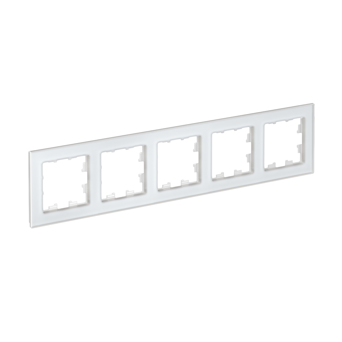 Systeme Electric AtlasDesign Nature Матовое стекло Белый Рамка 5-ая, универсальная фото