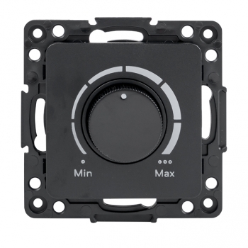EKF Стокгольм Механизм Светорегулятора 600W 220В винтовые клеммы черный фото