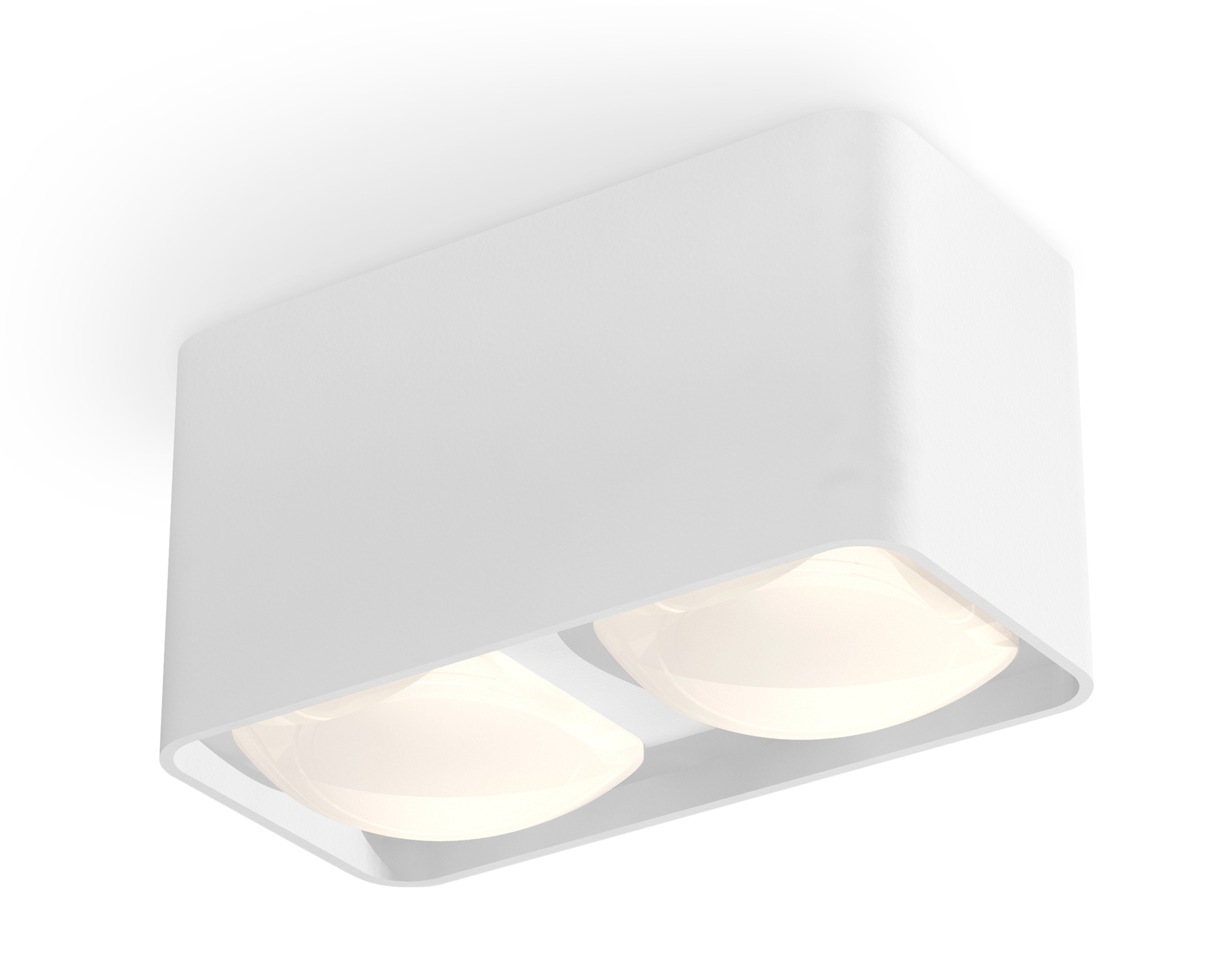 Ambrella Комплект накладного светильника с акрилом XS7850022 SWH/FR белый песок/белый матовый MR16 GU5.3 (C7850, N7756) фото