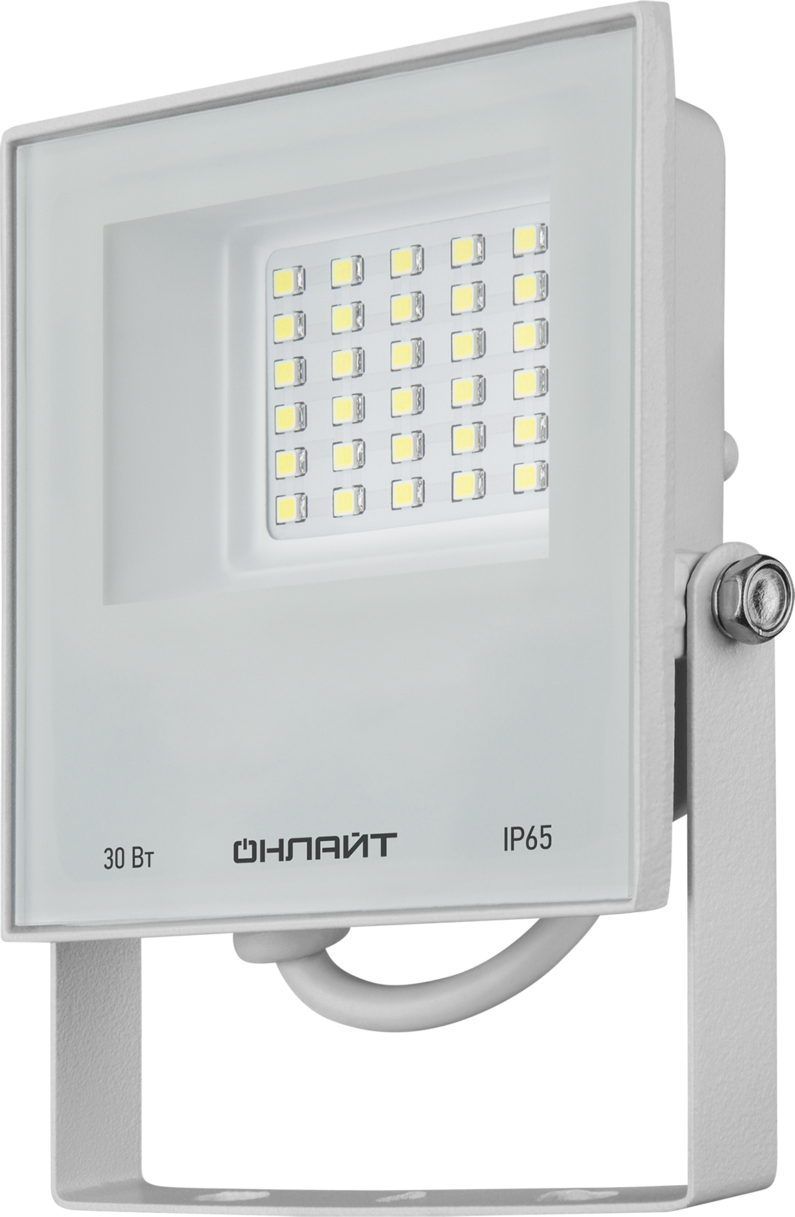Светильник ОНЛАЙТ OFL-30-6K-WH-IP65-LED (50/1/1)