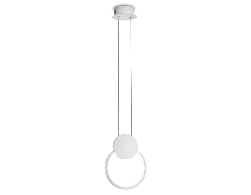 Ambrella Светильник светодиодный подвесной FL5251 WH белый 9W 4200K 200*20*1200 (без ПДУ) фото