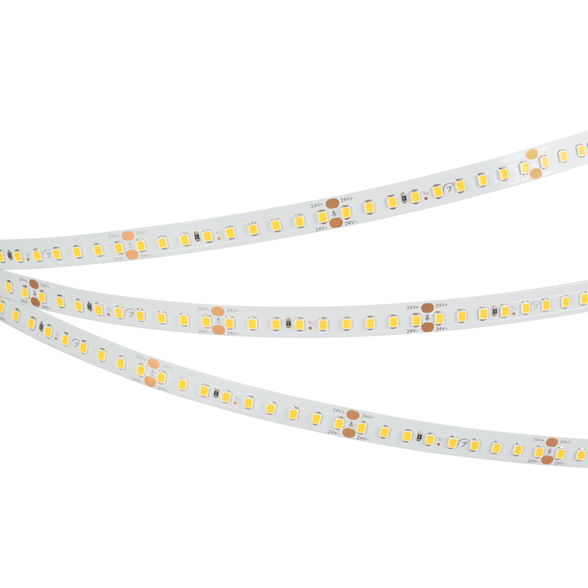 Arlight Светодиодная лента RT-A144-10mm 24V Warm2700 (7.7 W/m, IP20, 2835, 5m) (высок.эфф.200 лм/Вт) фото