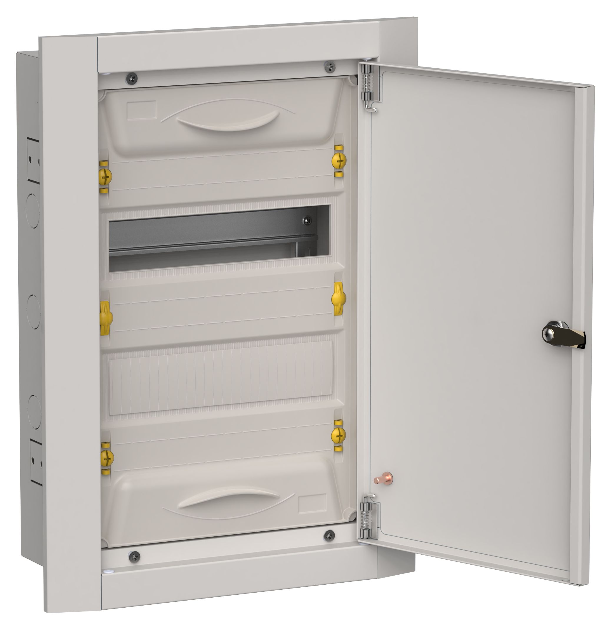 IEK TITAN 5 Корпус мет. ЩРв-24 (1х24) 505х365х130 IP31 сер фото