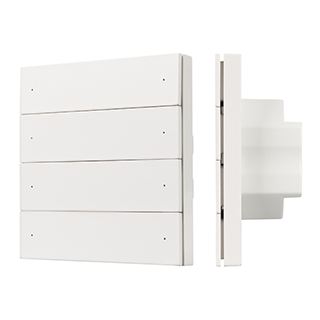 Arlight INTELLIGENT ARLIGHT Кнопочная панель SMART DALI-301-22-8K-D2-IN White (BUS, Frameless) (IARL, IP20 Пластик, 5 лет) фото
