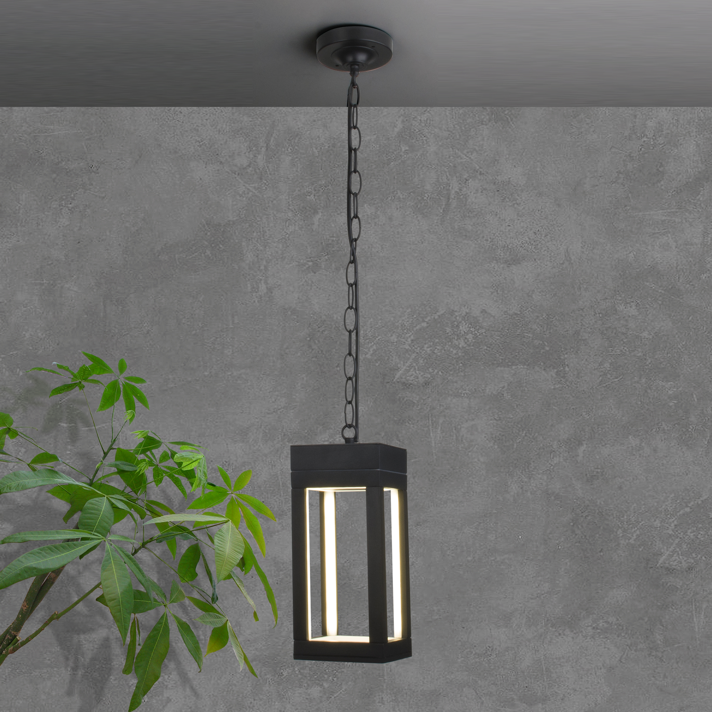 Elektrostandard 1528 TECHNO LED / Светильник садово-парковый чёрный фото