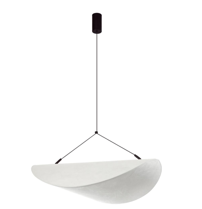 Odeon Light 7067/36L L-VISION ODL25 Подвесной светильник металл/нетканный шелк/черн IP20 LED 25W 3000/3500/4000K 220V SILK фото