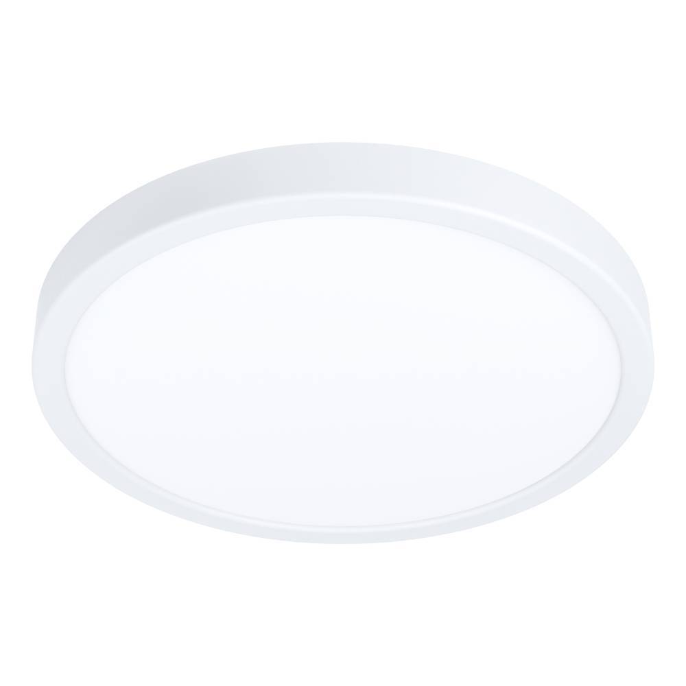 Eglo 901012 Светодиодный накладной светильник с датчиком движения FUEVA 5, 20,5W (LED), 3000K, 2400lm, ?285, сталь, белый/пластик, белый фото