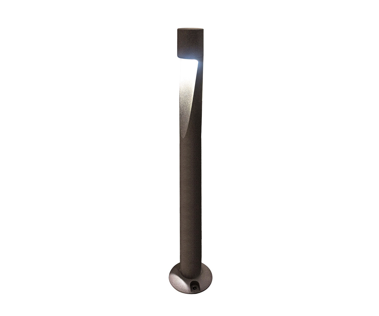 Kink Light 09306-60F,19 Светильник уличный черный столб d 4,8, основание d 10,5 h60 Led 12W (3000K) фото
