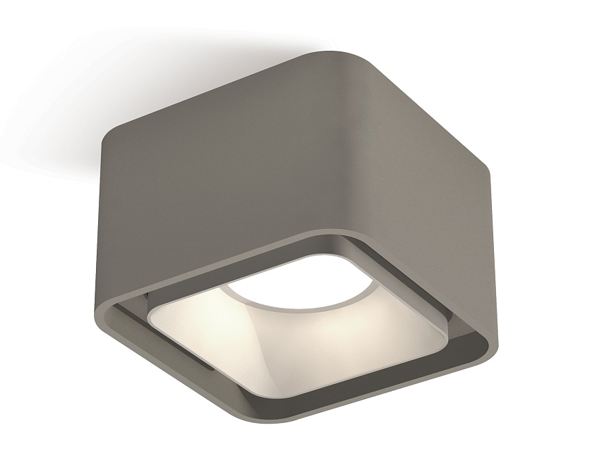 Ambrella Комплект накладного светильника XS7834001 SGR/SWH серый песок/белый песок MR16 GU5.3 (C7834, N7701) фото