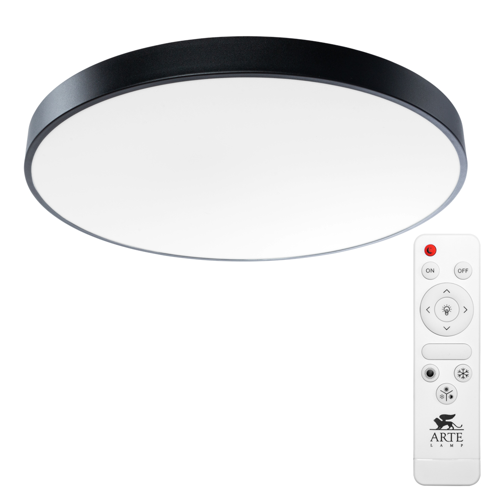 Arte Lamp A2673PL-1BK Потолочный светильник LED 80W 4000K фото