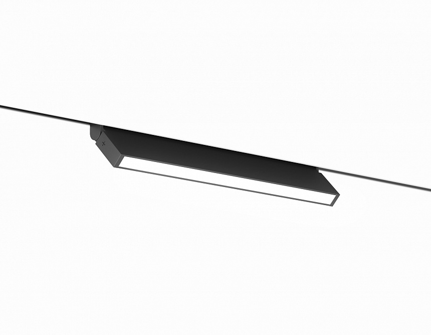 Ambrella Светильник светодиодный трековый Magnetic 48V 10mm GL2350 BK черный IP20 10W 3CCT 3000/4200/6400K 200*10*73 фото