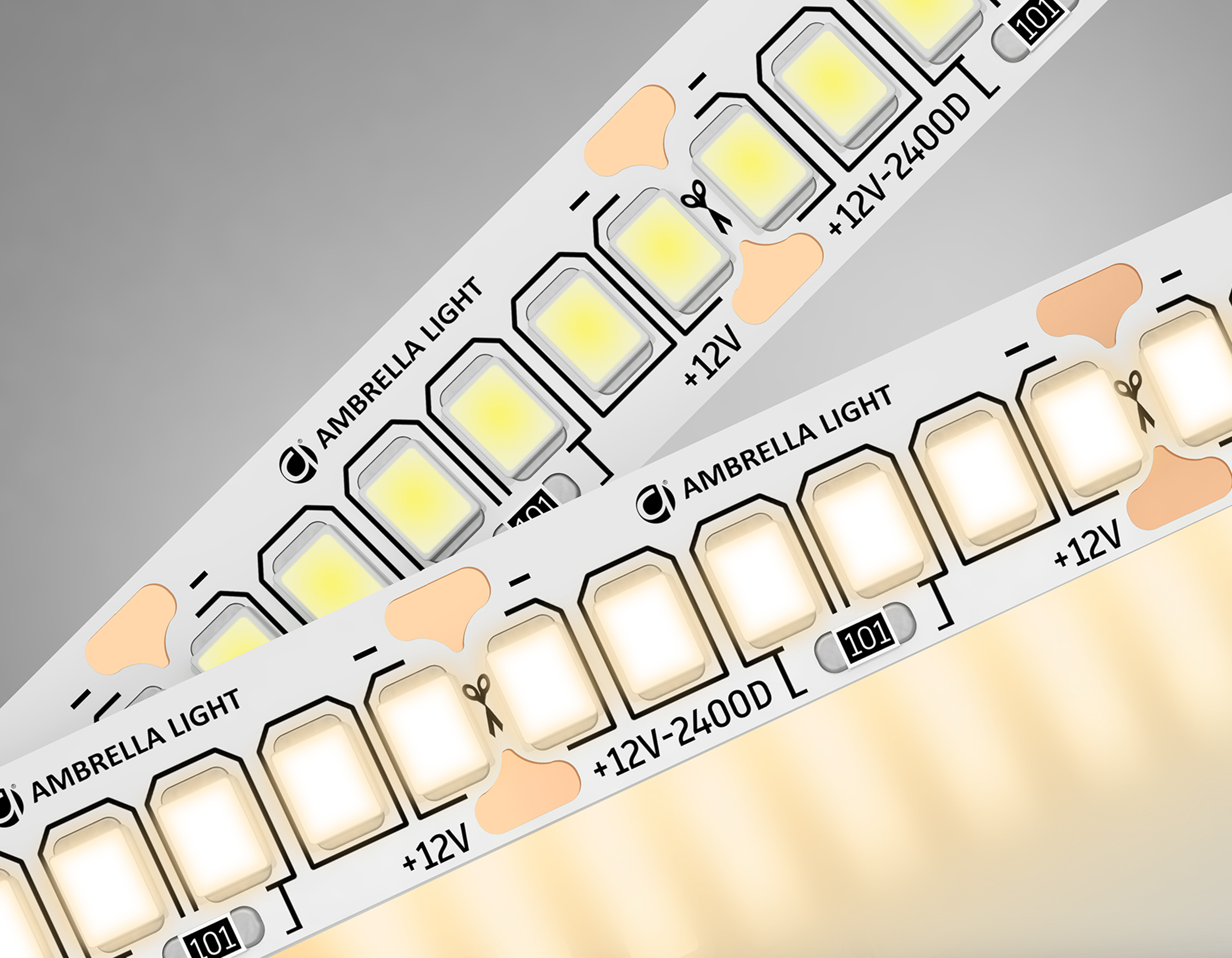 Ambrella Светодиодная лента Light GS1401 2835 240Led /17W m/ 12V IP20 3000K 5m/кратность резки 25mm фото