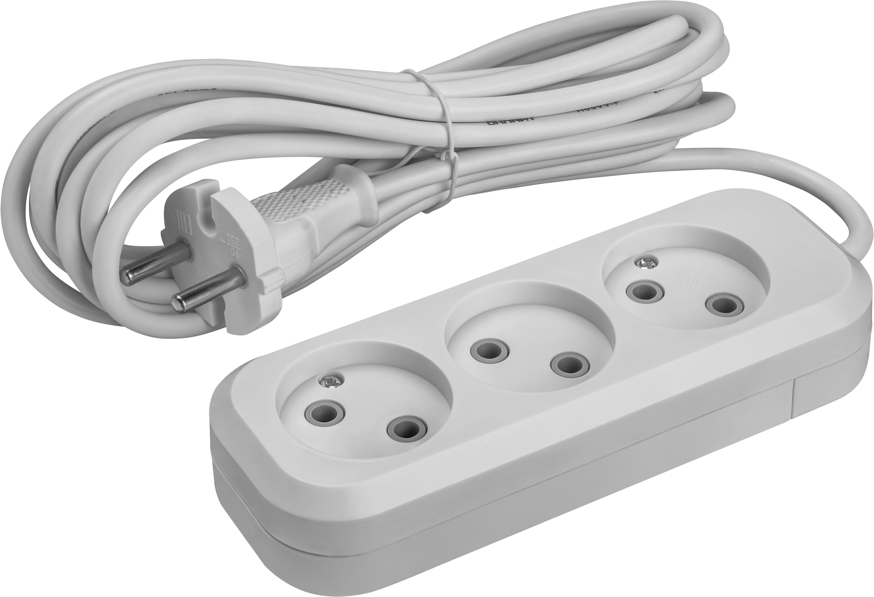 Удлинитель ОНЛАЙТ 3гн 3м ПВС 2х1 OPE-S-03-300-X-2x1 (50)