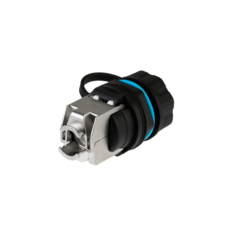 REXANT Индустриальный соединительный модуль, RJ-45(8P8C), FTP, CAT 6, IP68. фото