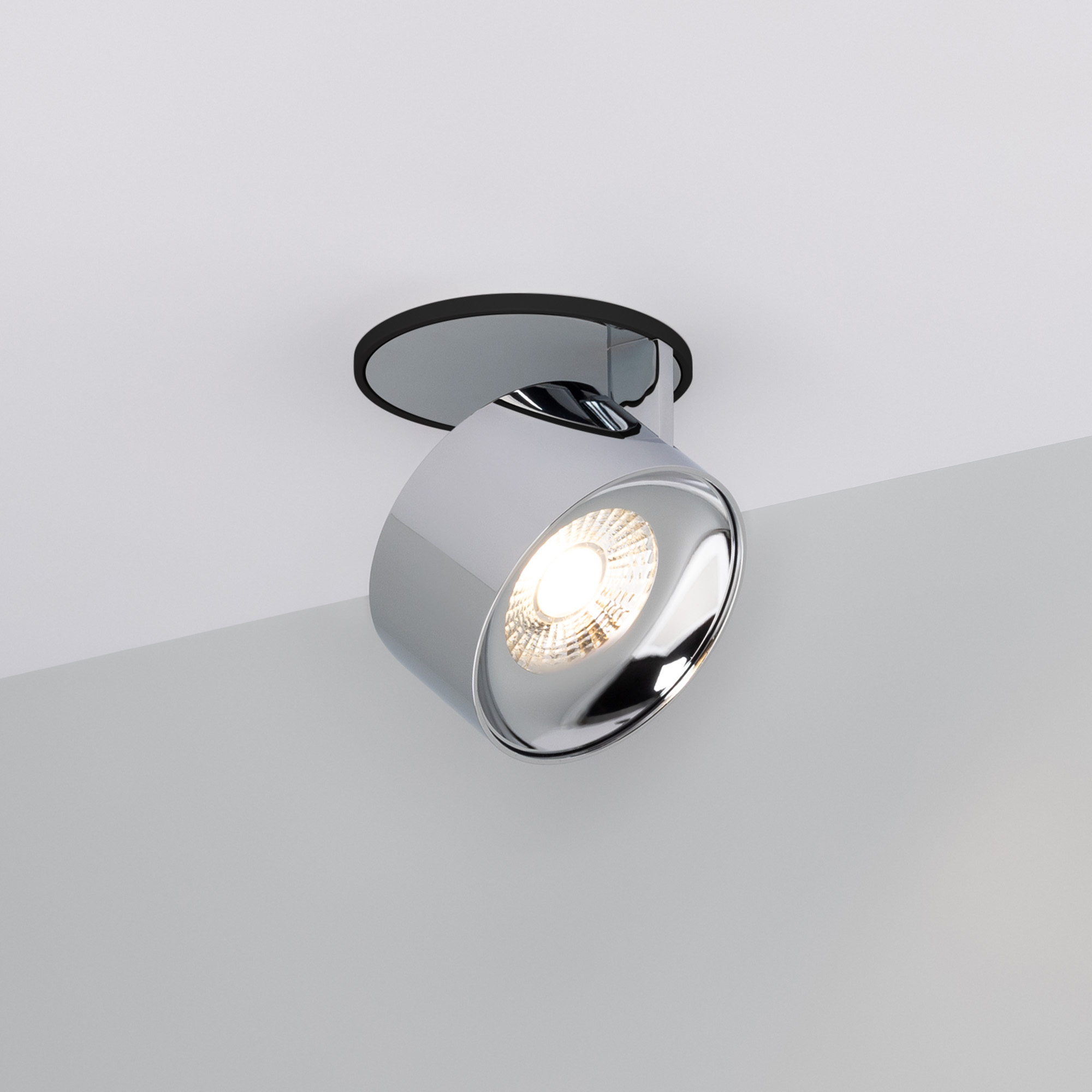 Arlight Светильник SP-PLURIO-BUILT-R77-9W Warm3000 (BK-CHR, 36 deg, 230V) (IP20 Металл, 3 года) фото