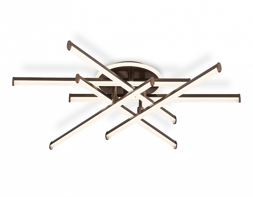 Ambrella Светильник светодиодный потолочный FL6253 CF кофе 97W 3000K-6400K 805*760*170 (ПДУ ИК) фото