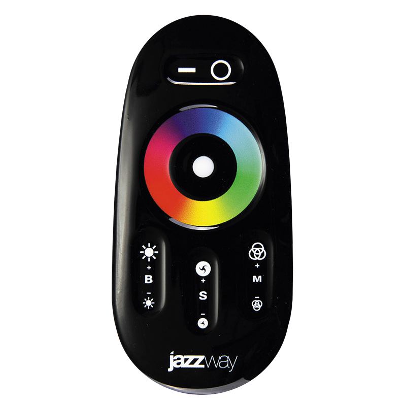 Jazzway Контроллер RGB PRC-4000RF BL (черный) 12/24V 216/432Вт фото