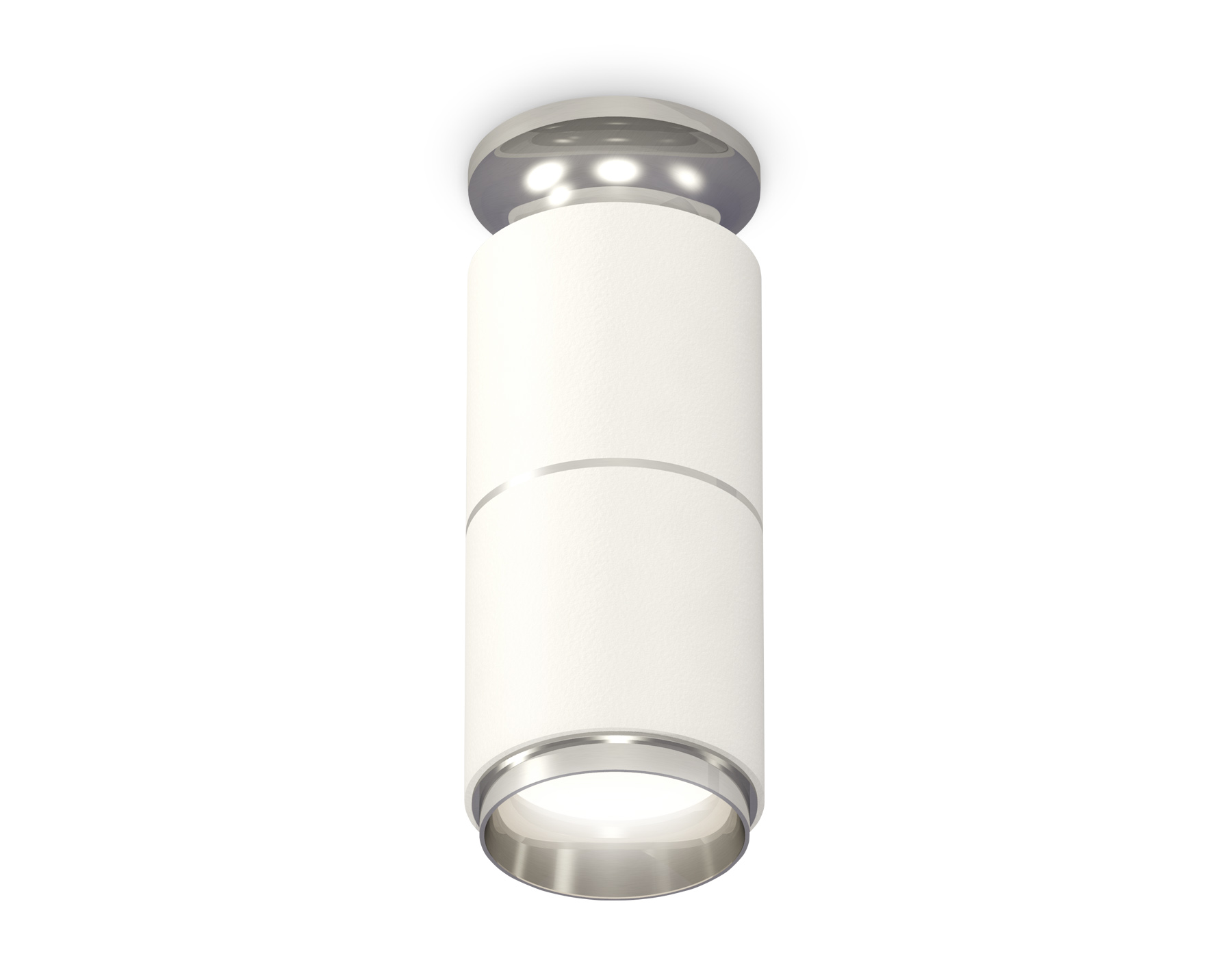 Ambrella Комплект накладного светильника XS6301241 SWH/PSL белый песок/серебро полированное MR16 GU5.3 (N6903, C6301, A2060, N6122) фото