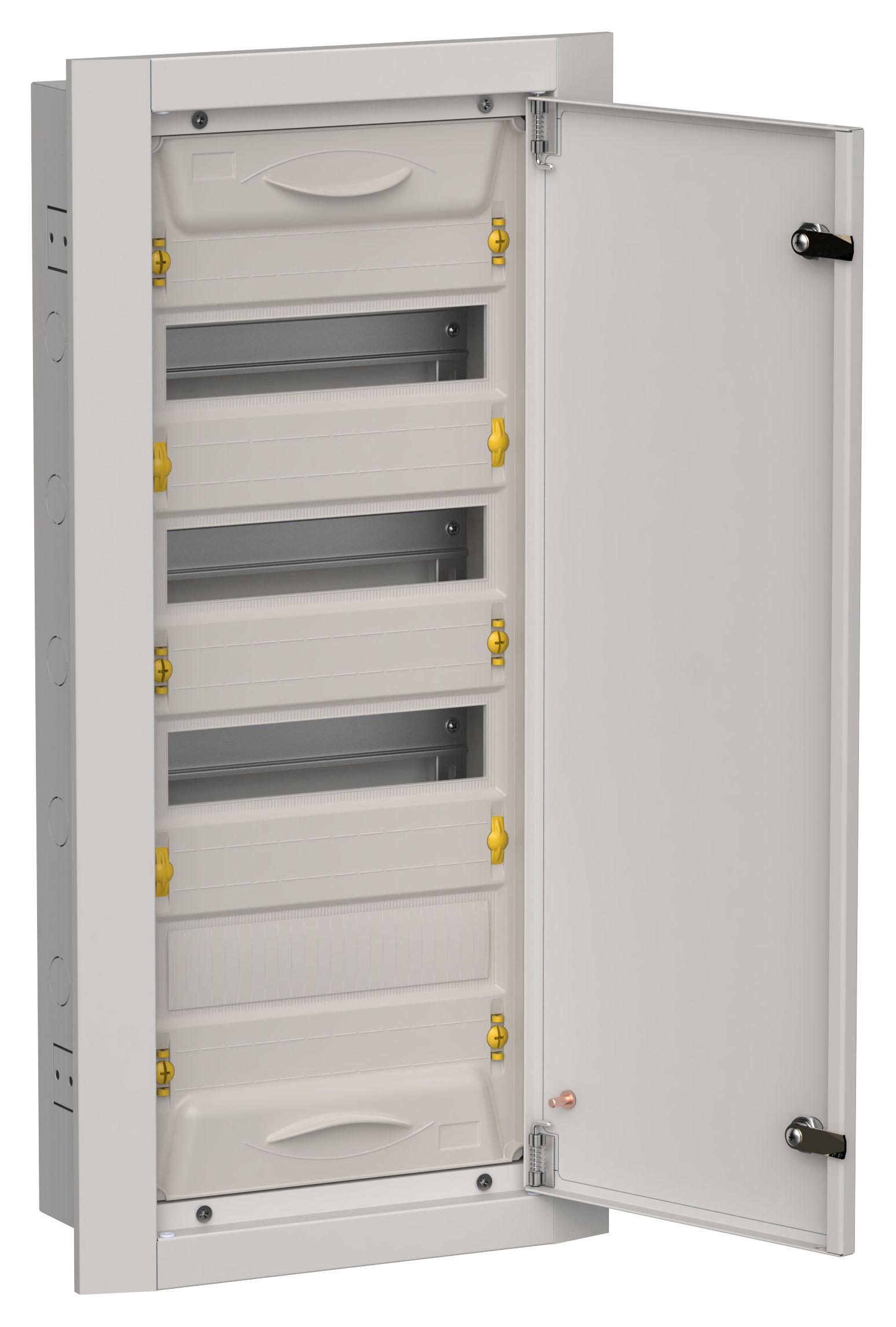 IEK TITAN 5 Корпус мет. ЩРв-48 (1х48) 755х365х130 IP31 сер фото