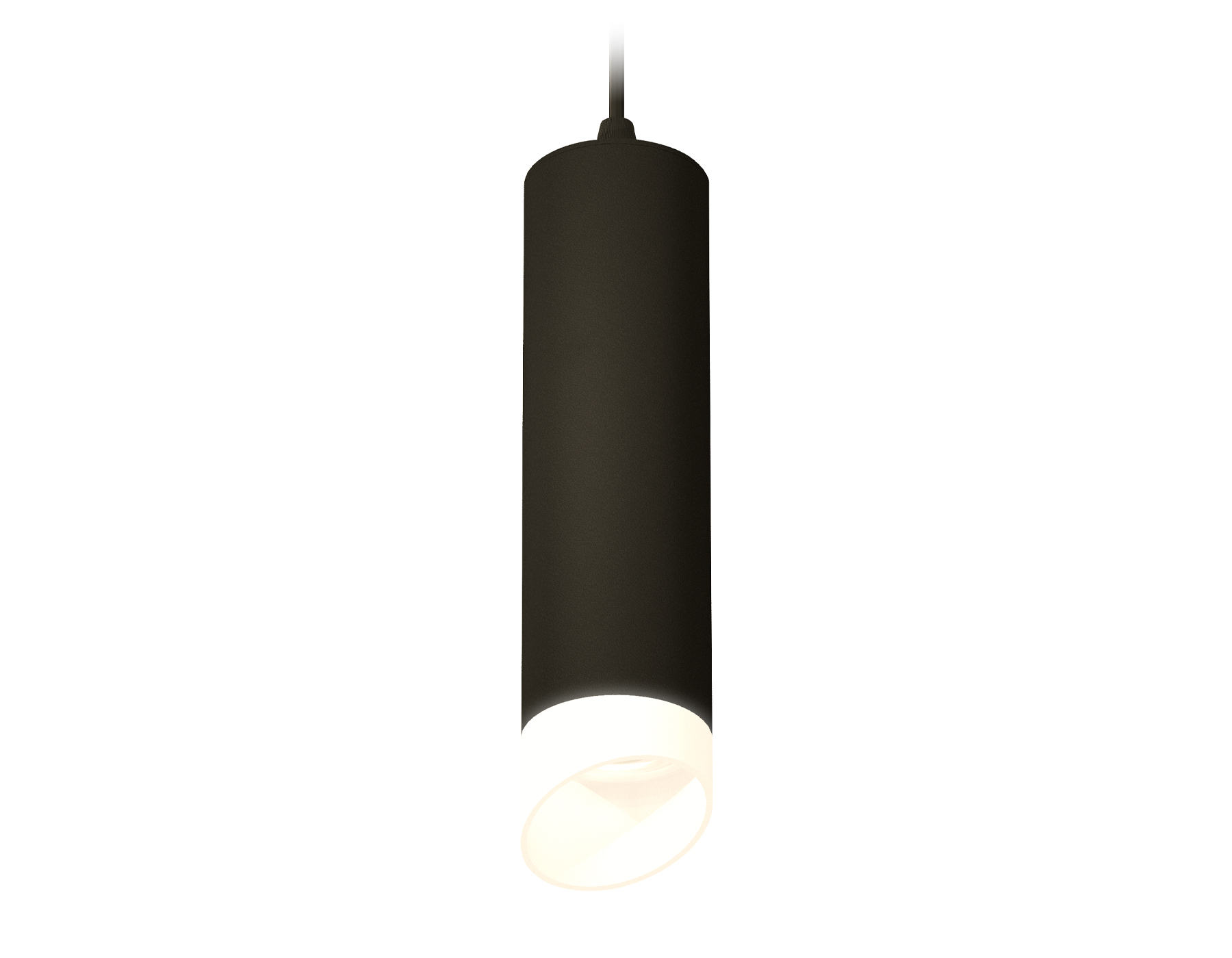 Ambrella Комплект подвесного светильника с акрилом XP6356004 SBK/FR черный песок/белый матовый MR16 GU5.3 (A2302, C6356, N6256) фото