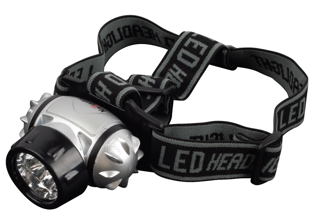 Фонарь Navigator NPT-H04-3AAA налобн. 4 реж. 7LED, блист. (100/25/1)