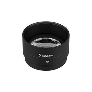 Arlight Насадка с фиксированным углом LGD-ARTIFACT-LENS-R65 (BK, 30 deg) (Металл) фото